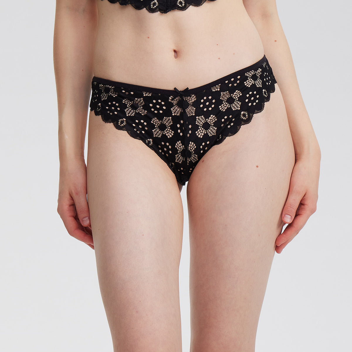 Daisy Floral Cotton Lace Panty - Rosey Isle