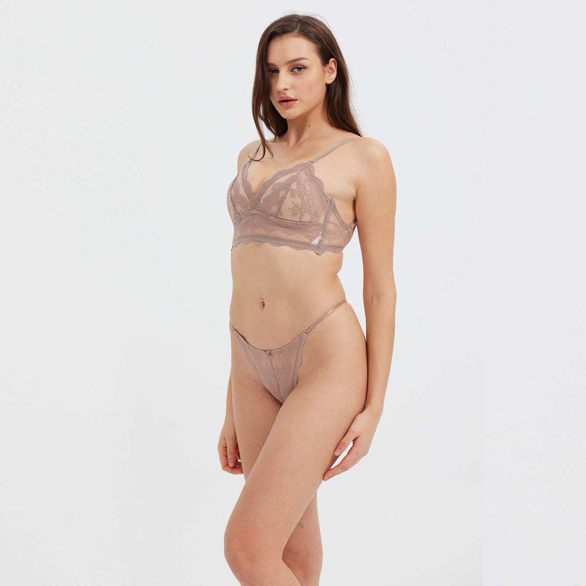 Ethereal Lace Trim Panty - Rosey Isle