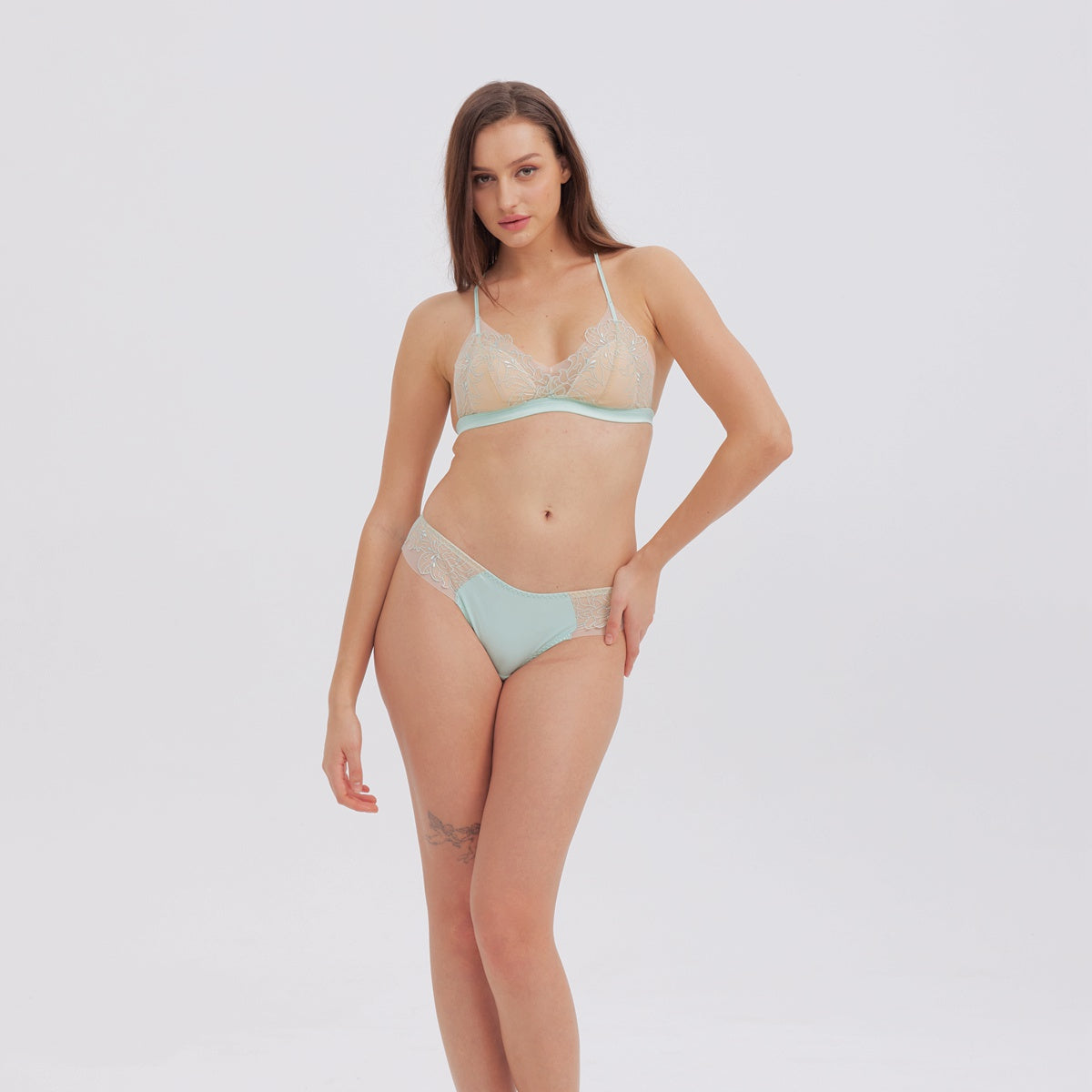 Triangle Small Wings Bra - Rosey Isle