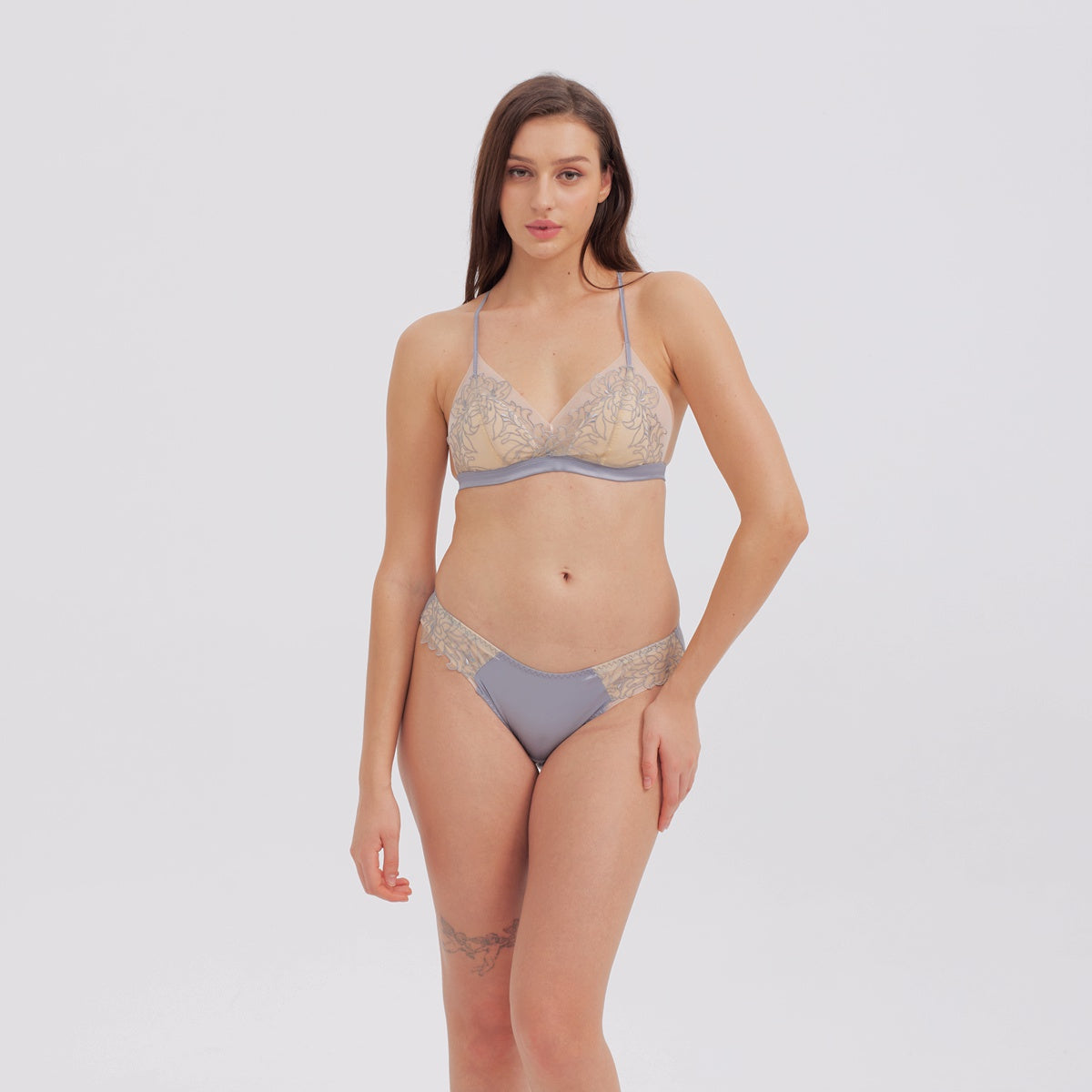 Triangle Small Wings Bra - Rosey Isle