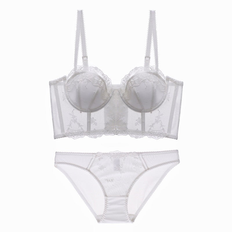 Lace Longline Soft Lift Bra - Rosey Isle